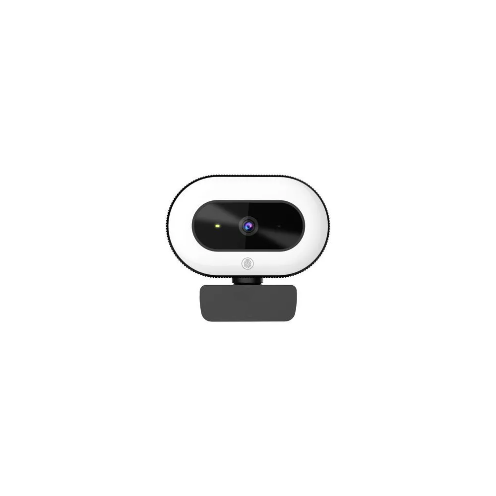 1080P Live Webcam with Adjustable LED Ring Light