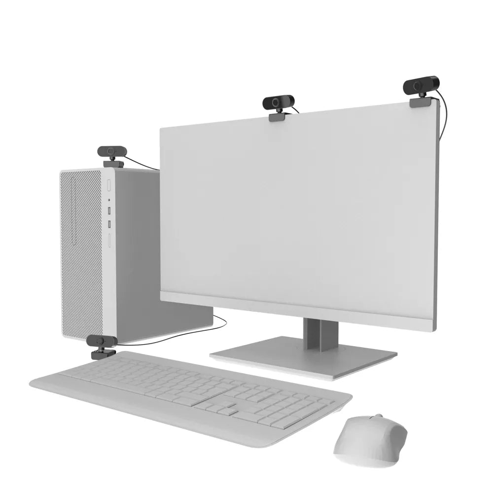 Plug‑and‑Play 1080P HD Webcam with Built‑in Microphone