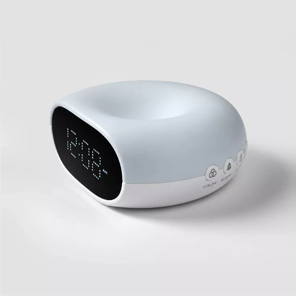 Digital Alarm Clock with Color‑Changing Night Light and Wake‑Up Light