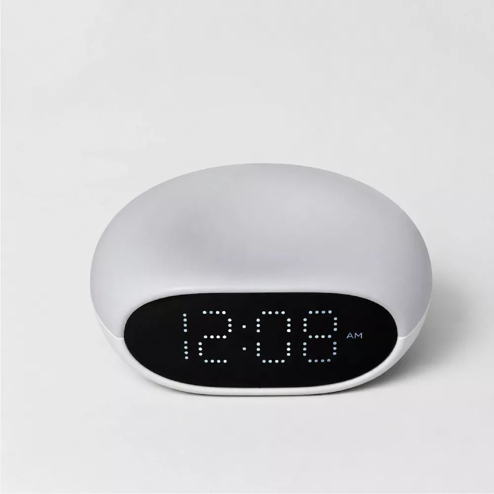 Digital Alarm Clock with Color‑Changing Night Light and Wake‑Up Light